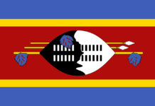 Weetjes over de vlag van Eswatini De vlag van Eswatini