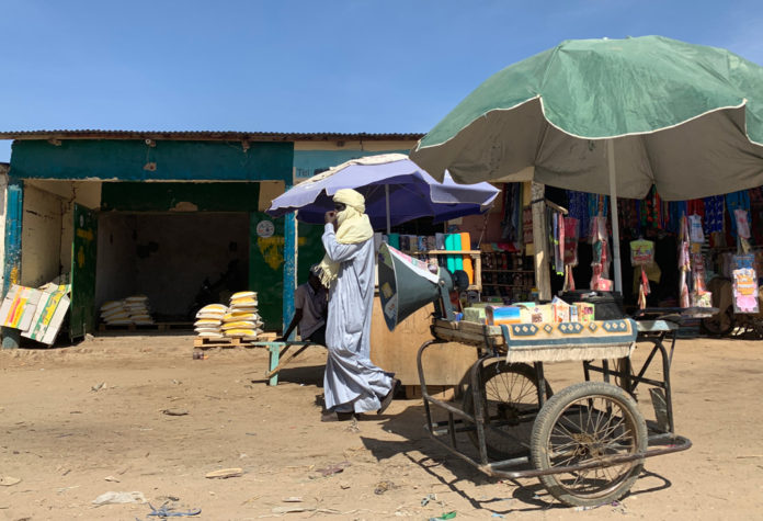 N'Djamena-straatscene