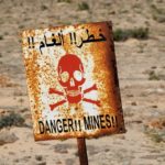 Danger mines Sahara