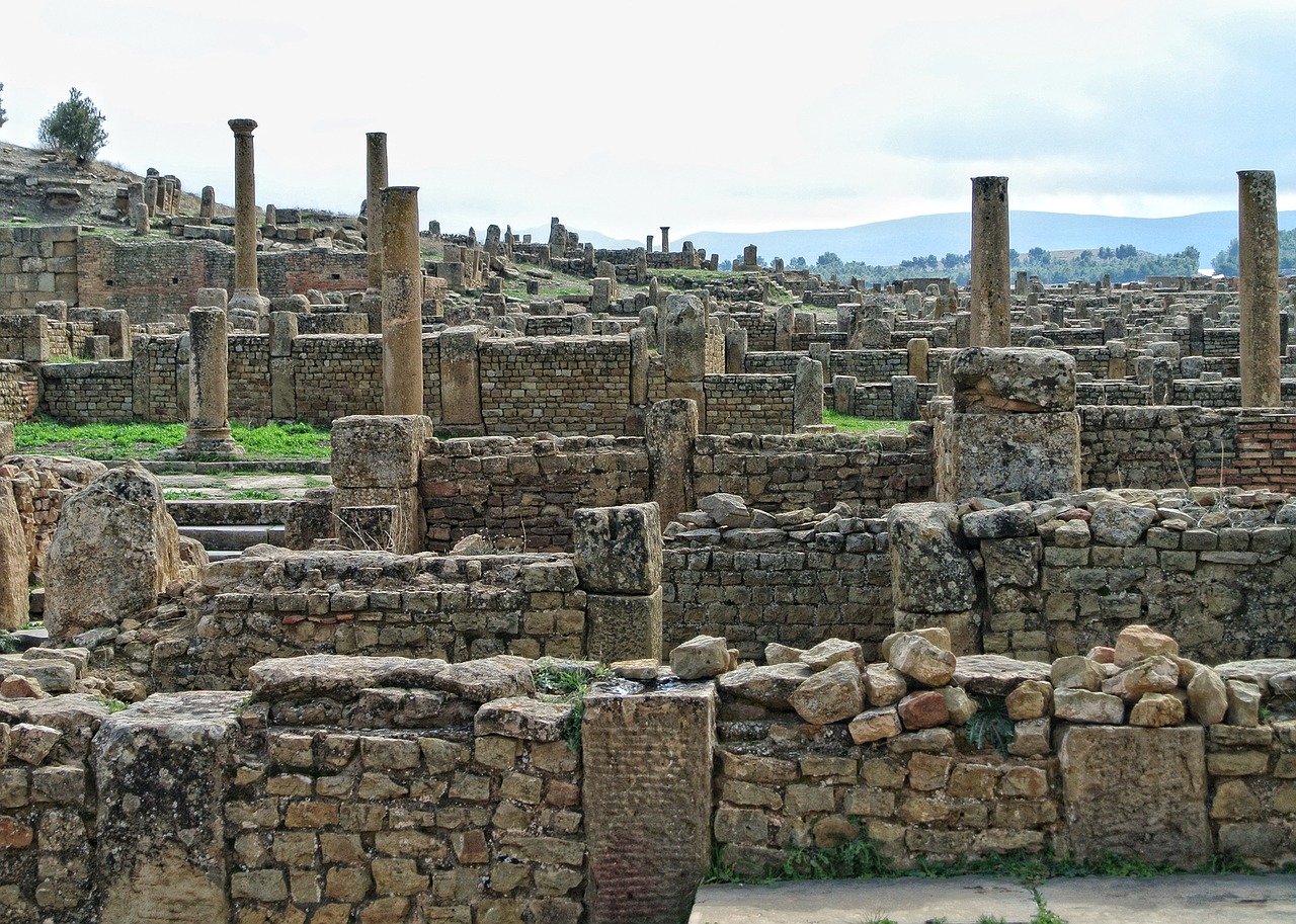 Romeinse stad Timgad