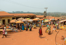 Bertoua Bertoua Kameroen straatbeeld
