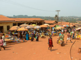 Bertoua Bertoua Kameroen straatbeeld