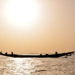 Niger rivier vissers