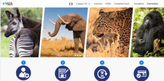 E-visum voor de Democratische Republiek Congo