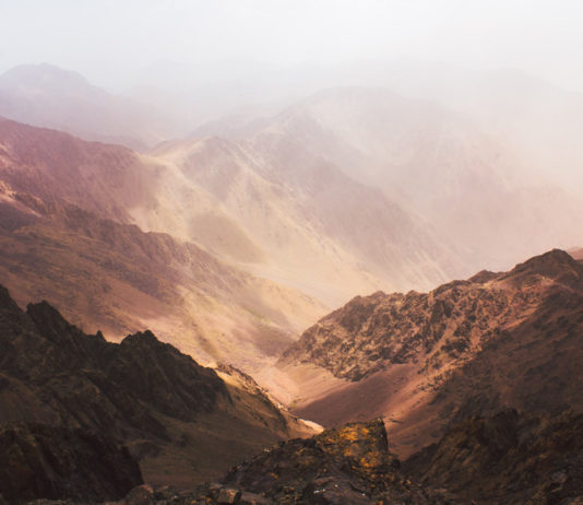 Toubkal National Park is het hoogste punt van Noord Afrika Toubkal National Park Marokko