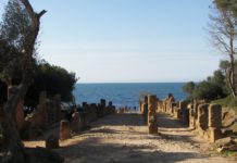 Tipaza ruïnes Tipaza Algerije