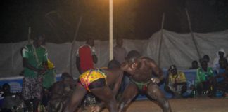 Worstelen is de nationale sport van Senegal Worstelen Senegal Casamance