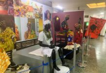 Het Nationaal Museum van Accra Nationaal museum Accra Ghana