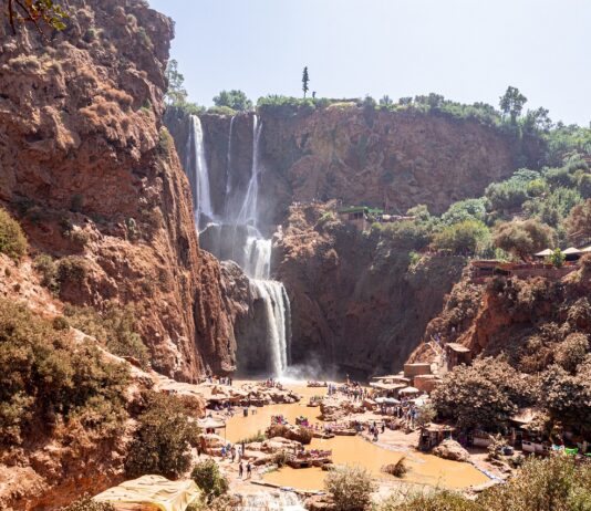 De Ouzoud Waterval Ouzoud waterval Marokko