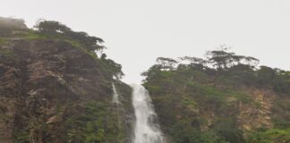 De Wli waterval is de natuurlijke parel van Ghana Wli waterval Ghana