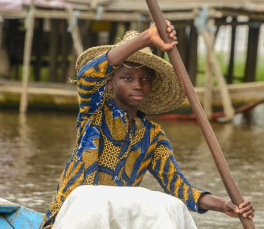 Ganvié is het Venetië van Afrika Ganvié Benin