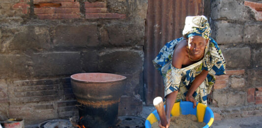 Farafenni is de bruisende handelsstad van Gambia’s binnenland Farafenni