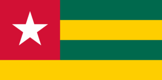 Weetjes over de vlag van Togo Vlag van Togo