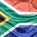 vlag van Zuid Afrika