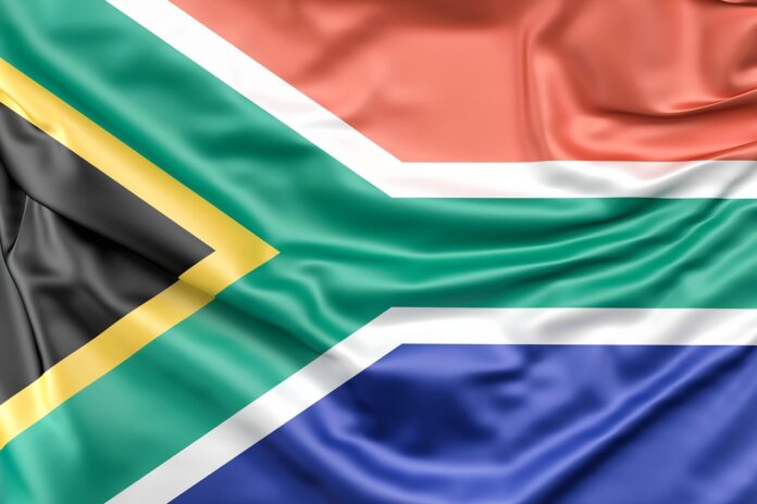vlag van Zuid Afrika