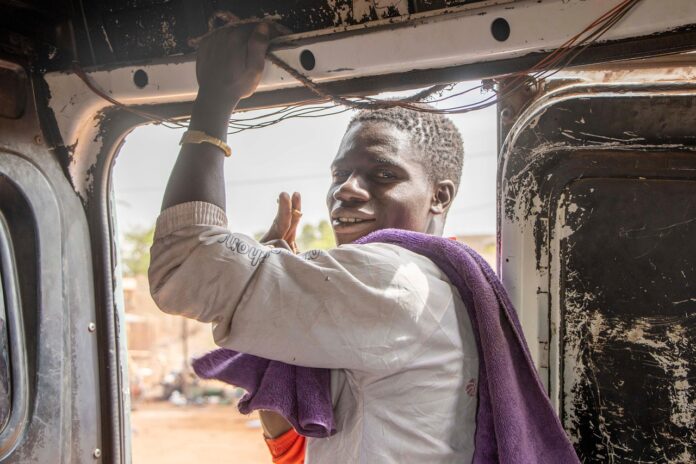Bamako Mali Bamako Mali – uitzicht op de Niger-rivier en de stad