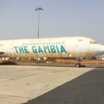 Banjul International Airport plane