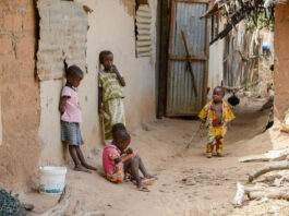 Ségou – kleurrijke stad aan de Niger Ségou Mali – stad langs de Niger-rivier met traditionele architectuur