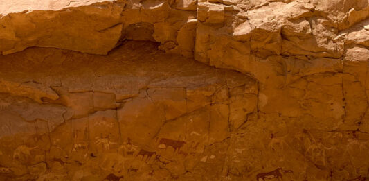 Verborgen kunstschatten in het hart van Tsjaad: de rotstekeningen van het Ennedi-plateau Rotstekeningen Eneddi Tsjaad