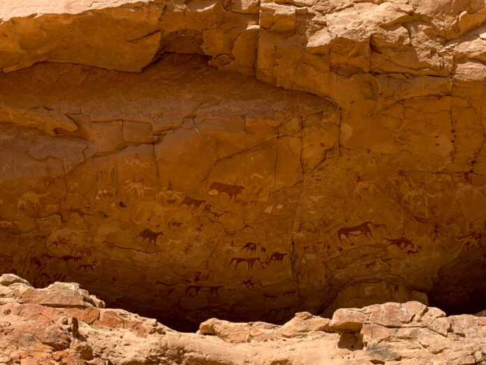 Rotstekeningen Eneddi Tsjaad