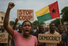 Guinee-Bissau verder weggezakt in politieke chaos na betwiste verkiezing en omstreden staatsgreep staatsgreep Guinee-Bissau