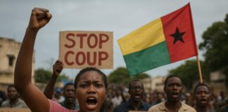 Guinee-Bissau verder weggezakt in politieke chaos na betwiste verkiezing en omstreden staatsgreep staatsgreep Guinee-Bissau