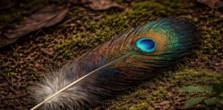 Congopauw: waar een veer toe kan leiden Congopauw veer