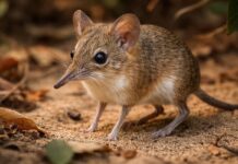 Springspitsmuis – Het mini-kangoeroetje met een olifantenneus springspitsmuis