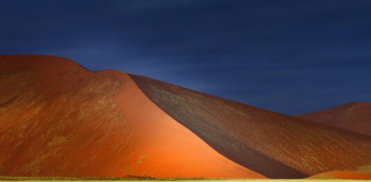 Namibwoestijn en Sossusvlei Namibwoestijn