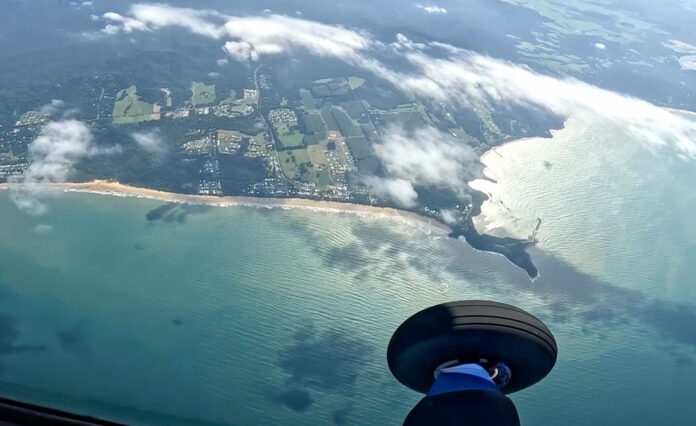 Skydive above Mission Beach