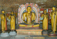 De Gouden Tempel van Dambulla Gouden tempel van Dambulla