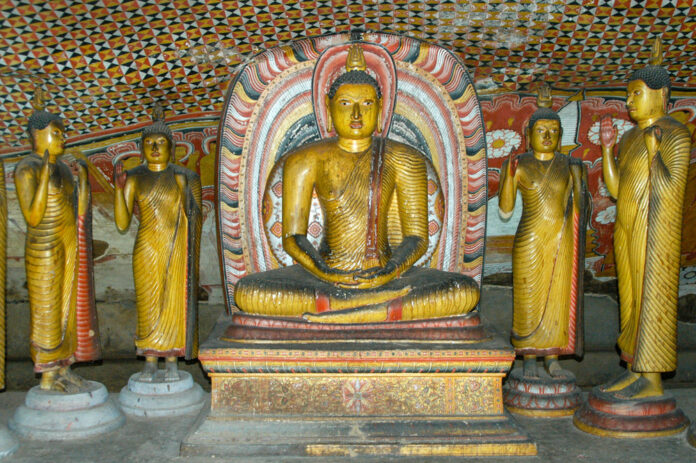 Gouden tempel van Dambulla