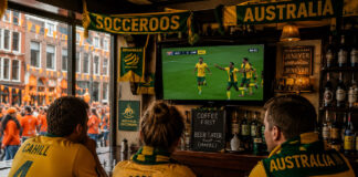 Socceroos in green and gold Socceroos Australia