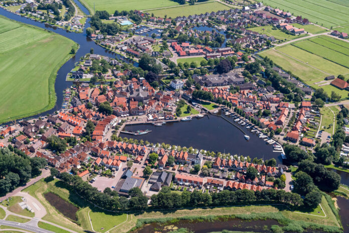 Blokzijl hollandluchtfoto