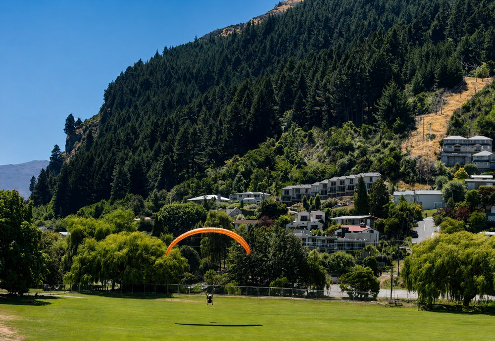 Queenstown landing