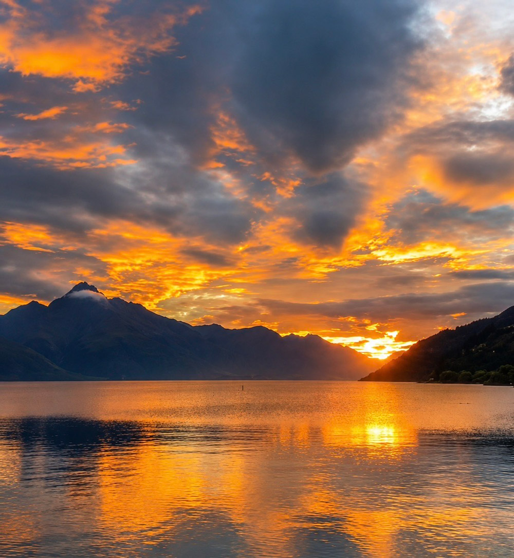 Sunset Lake Wakatipu